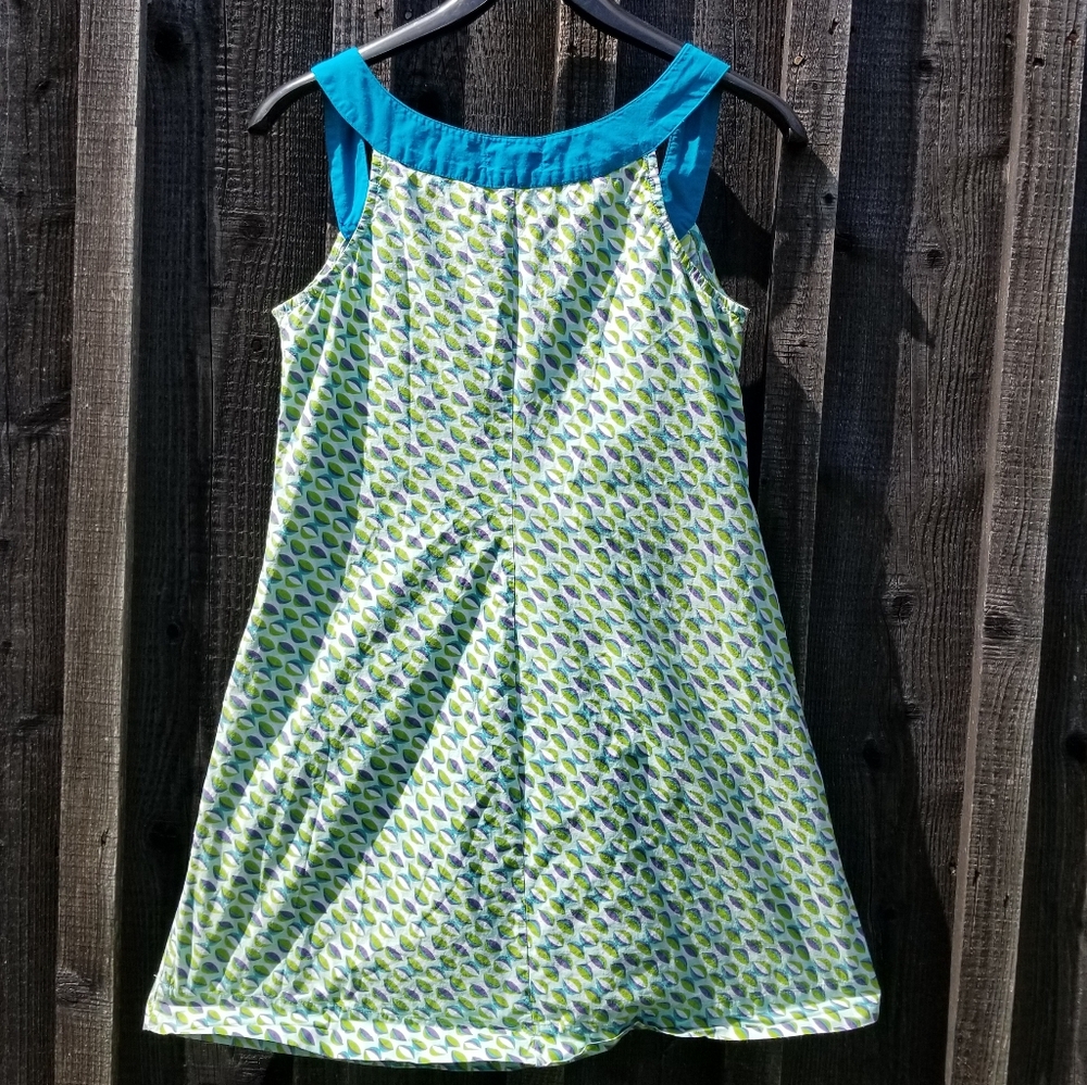 Apsara Dress Medium Leaf Pattern Ethically Source… - image 6